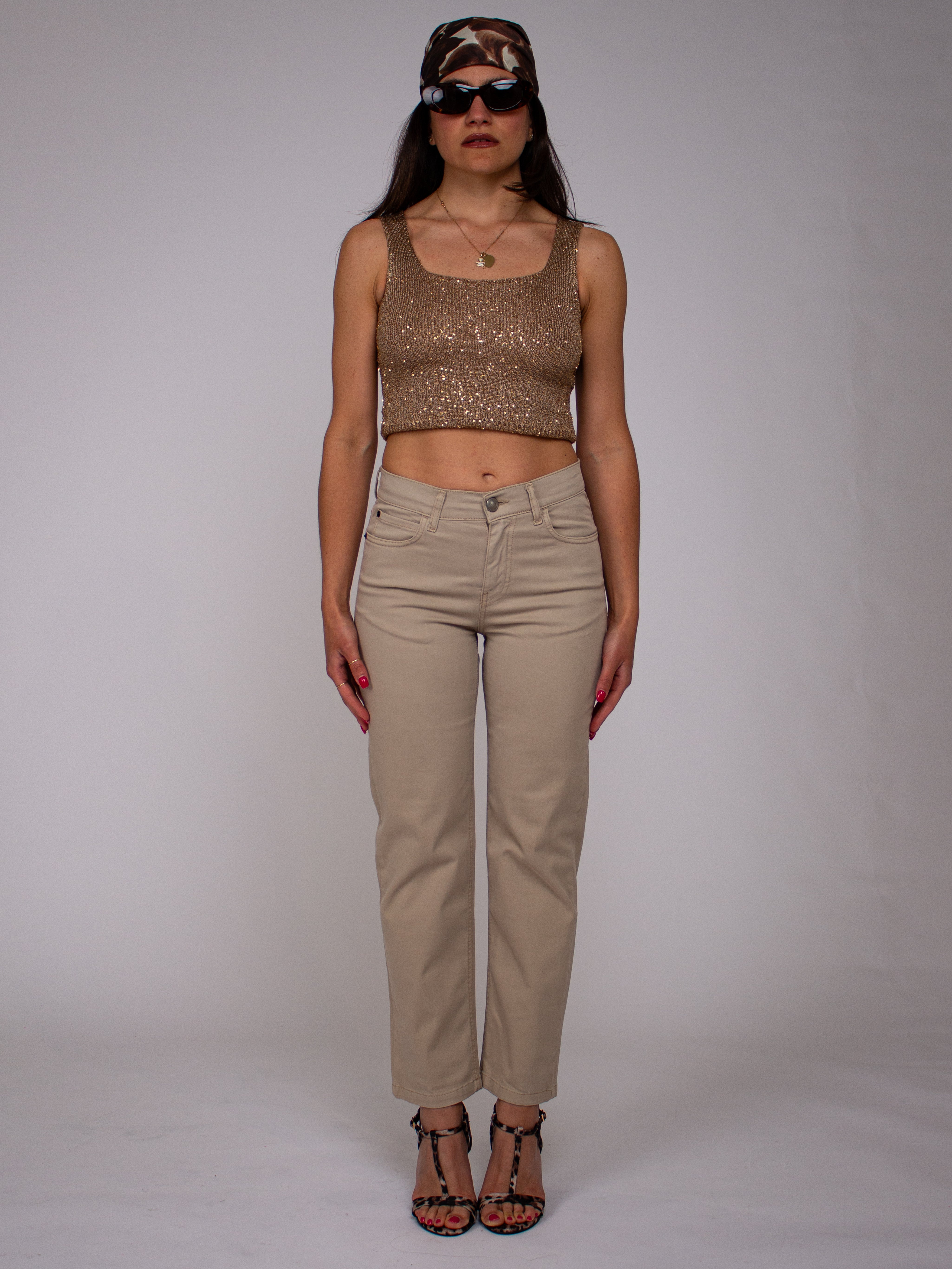 Jeans Coco Beige