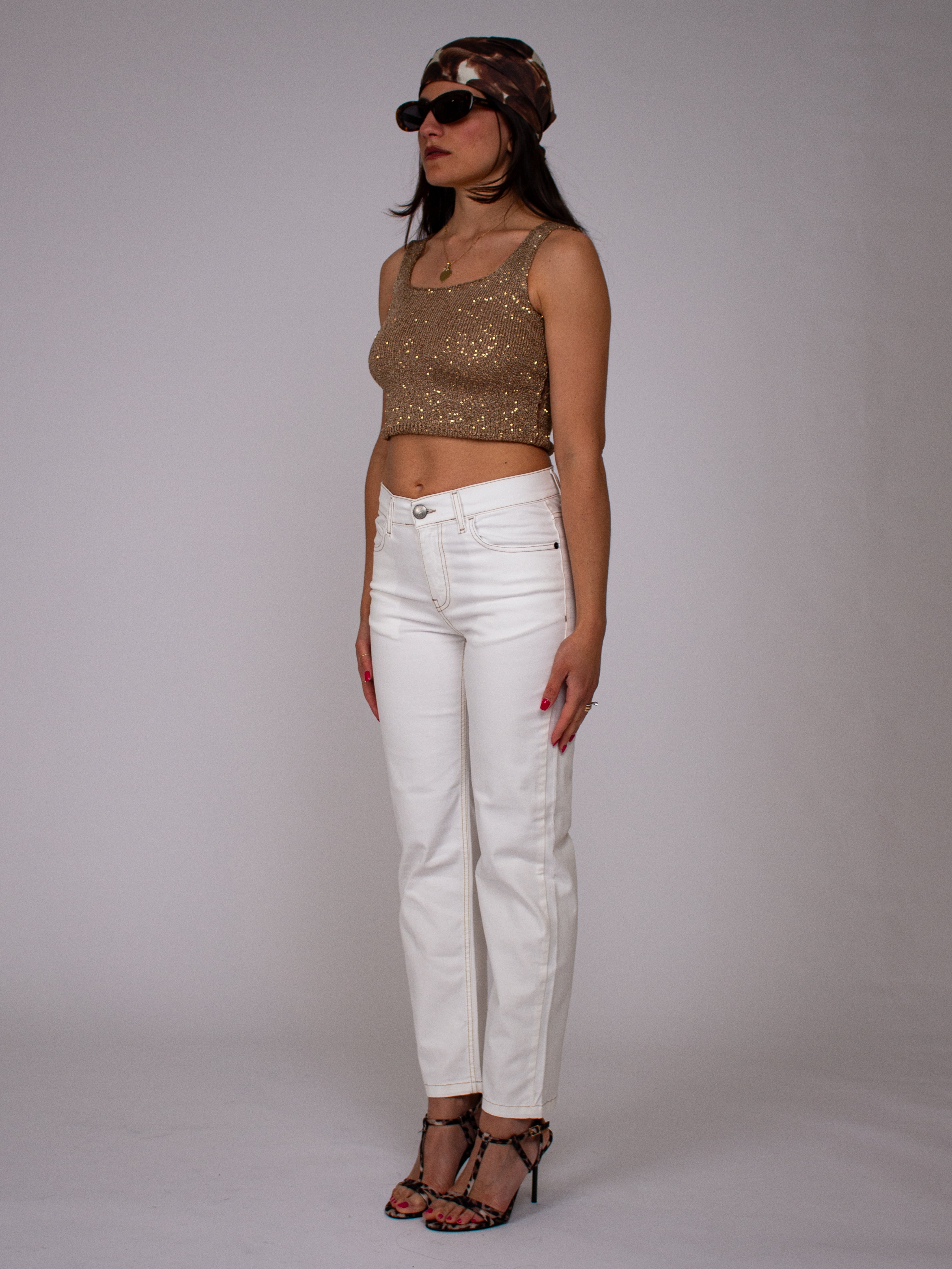 Jeans Coco White