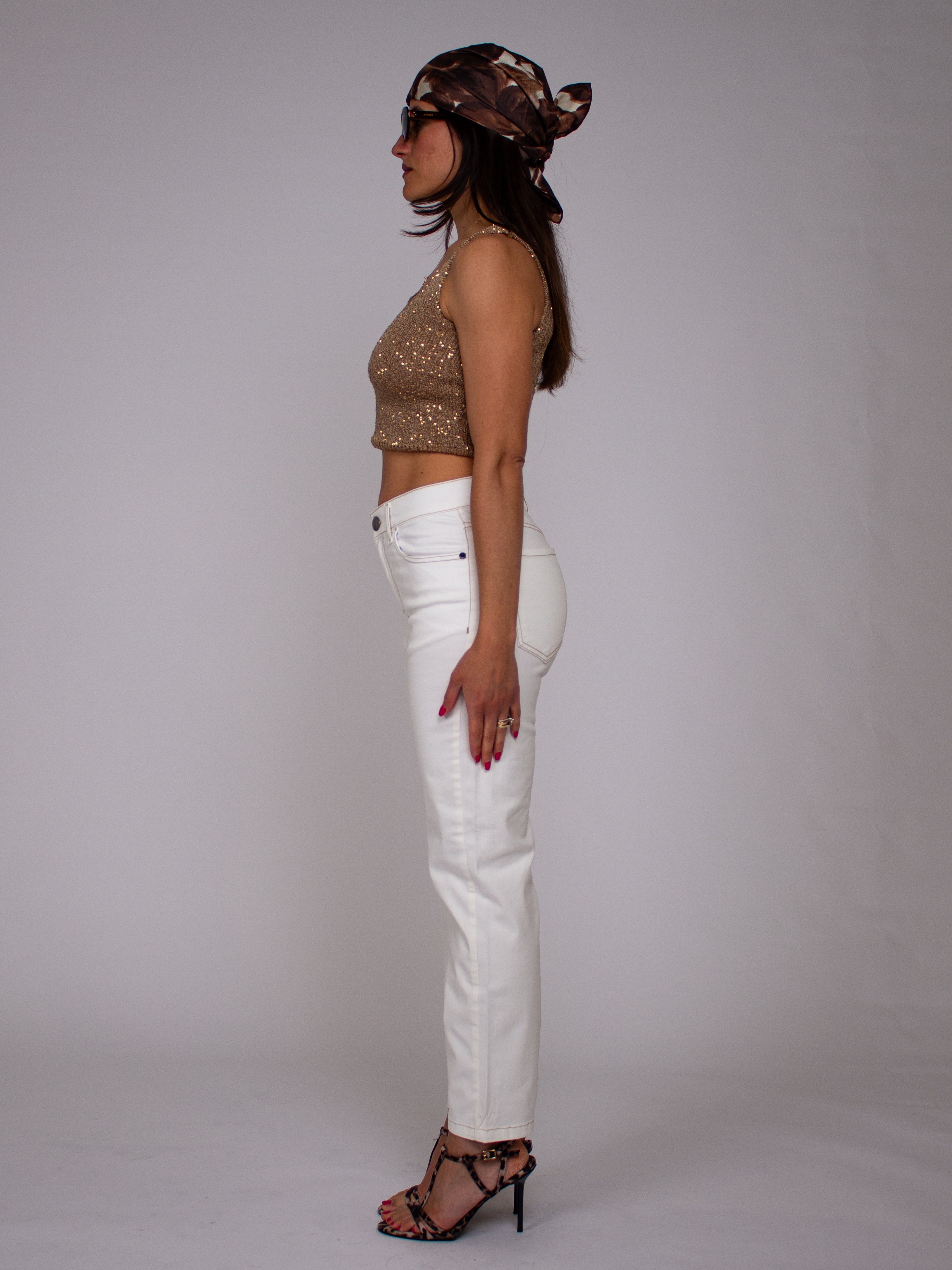 Jeans Coco White