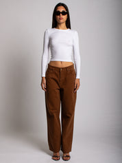Jeans Twiggy Cammello