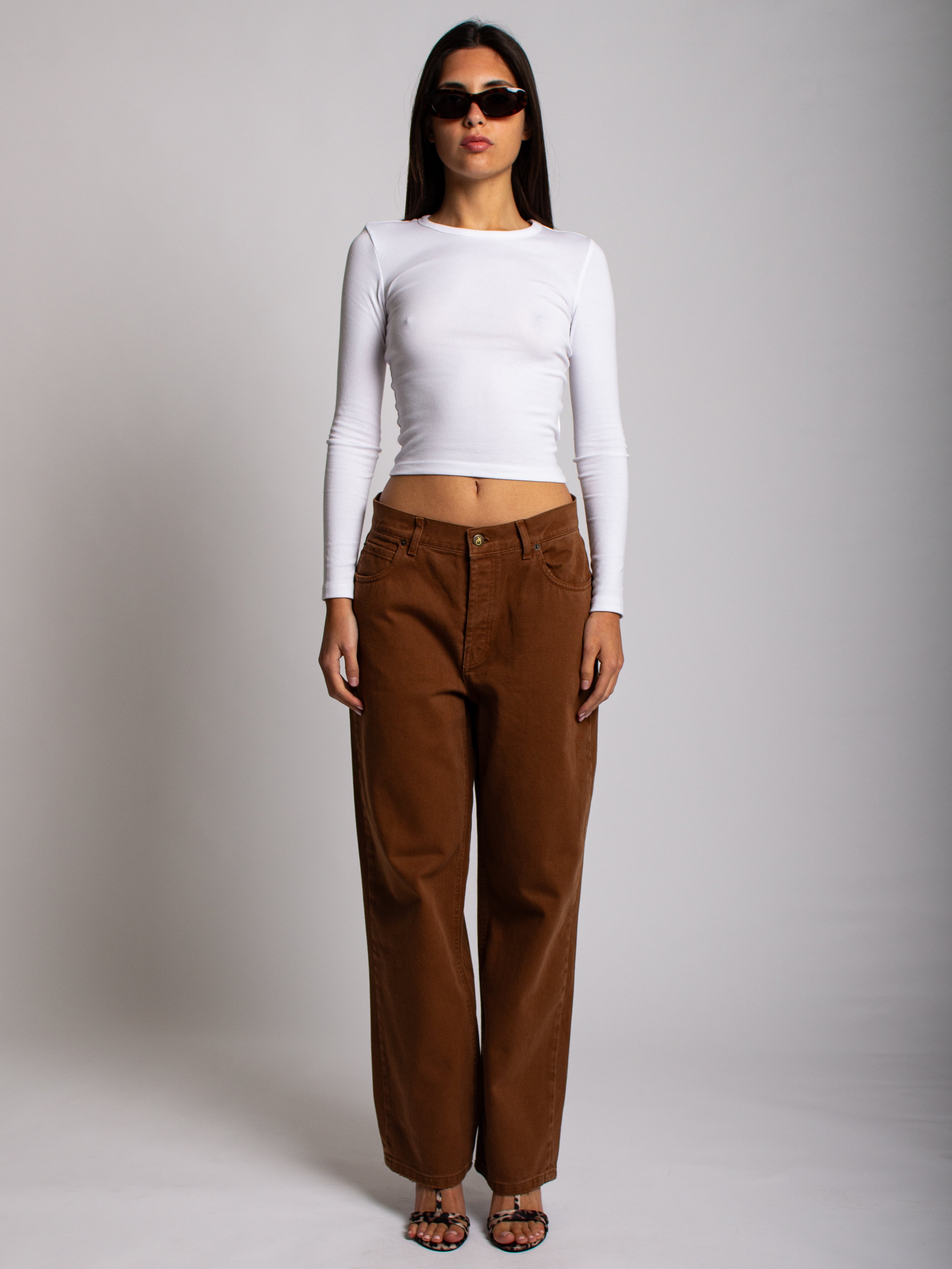 Jeans Twiggy Cammello