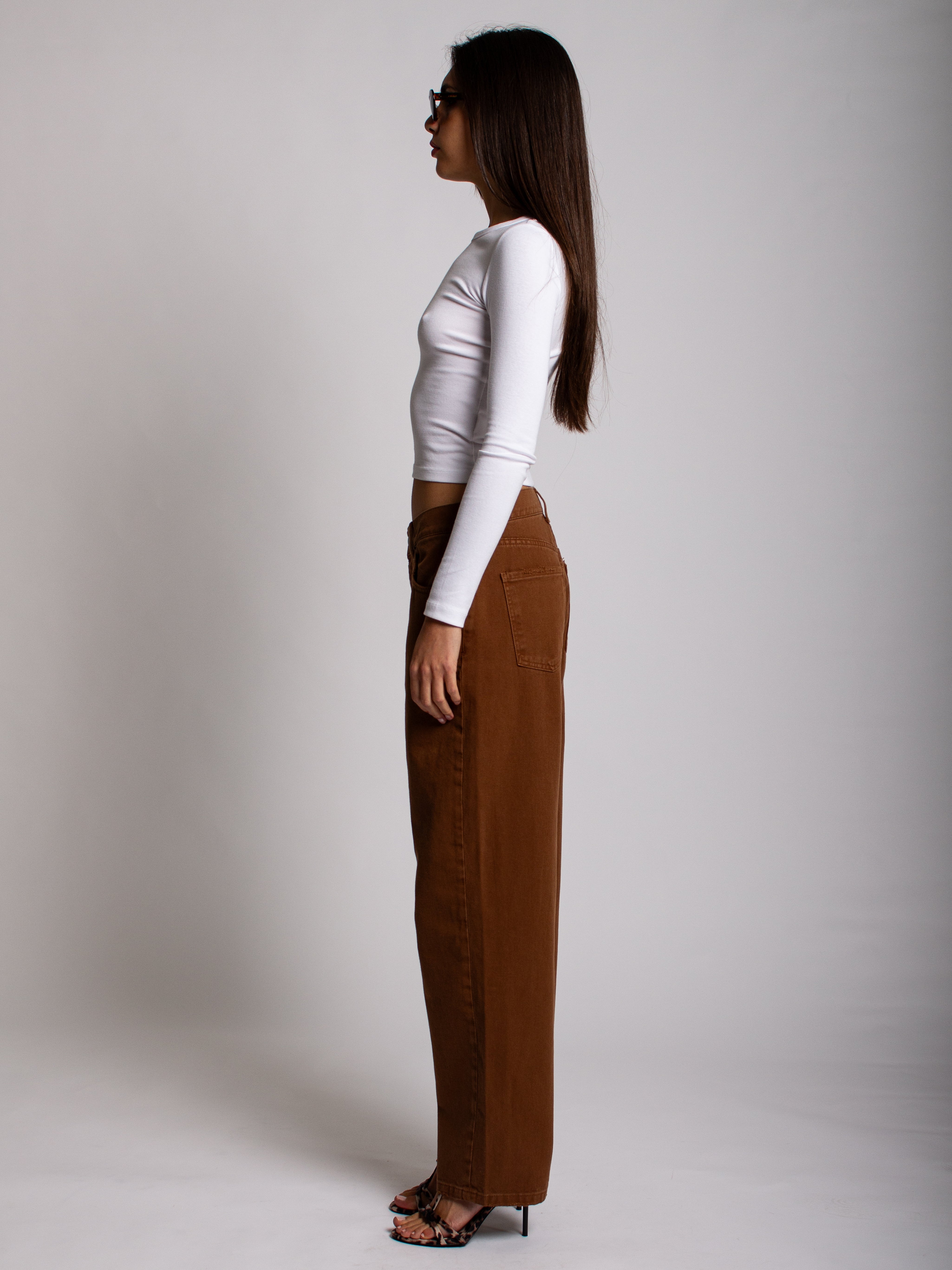 Jeans Twiggy Cammello