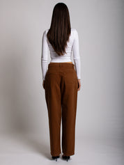 Jeans Twiggy Cammello
