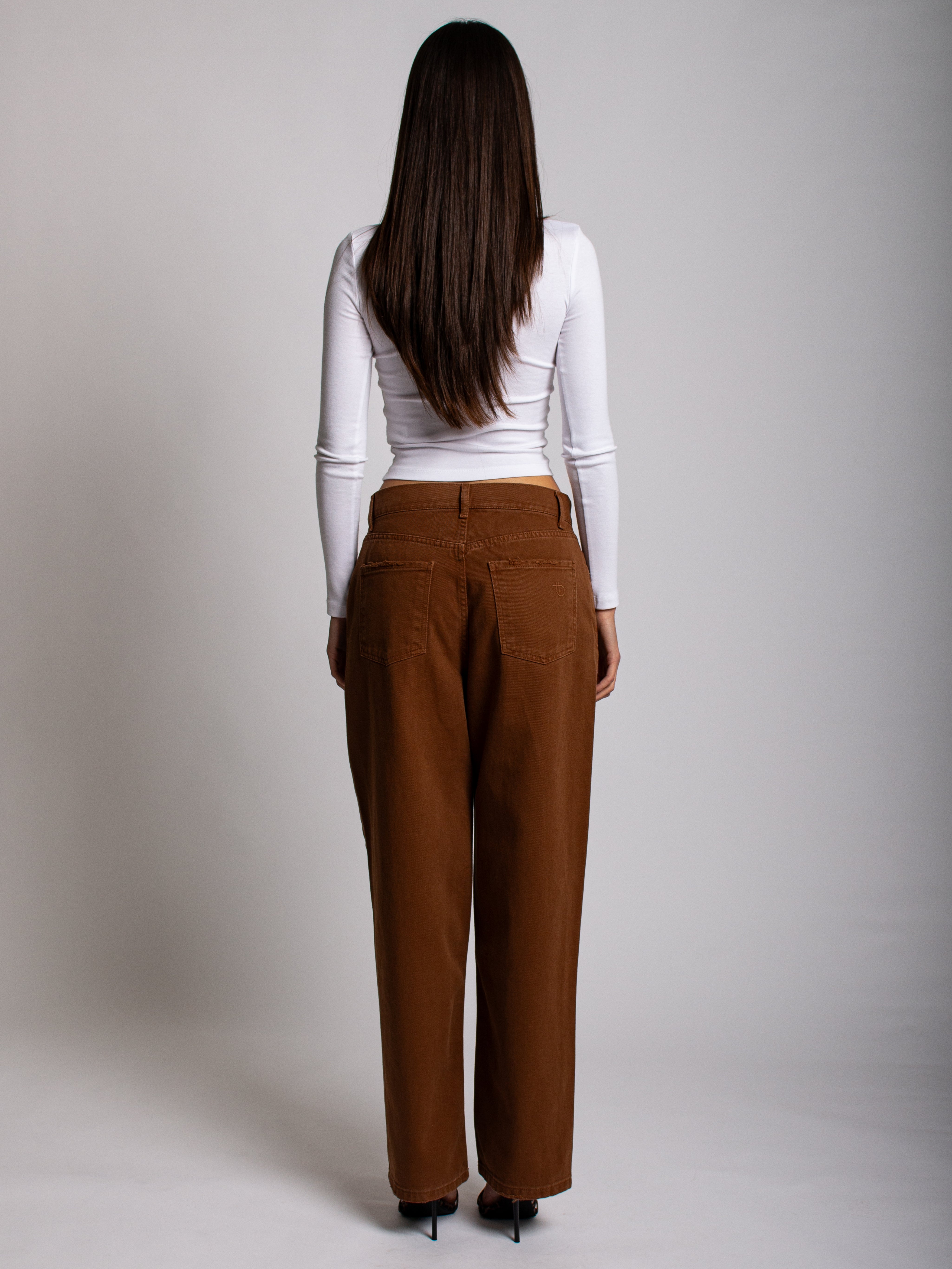 Jeans Twiggy Cammello