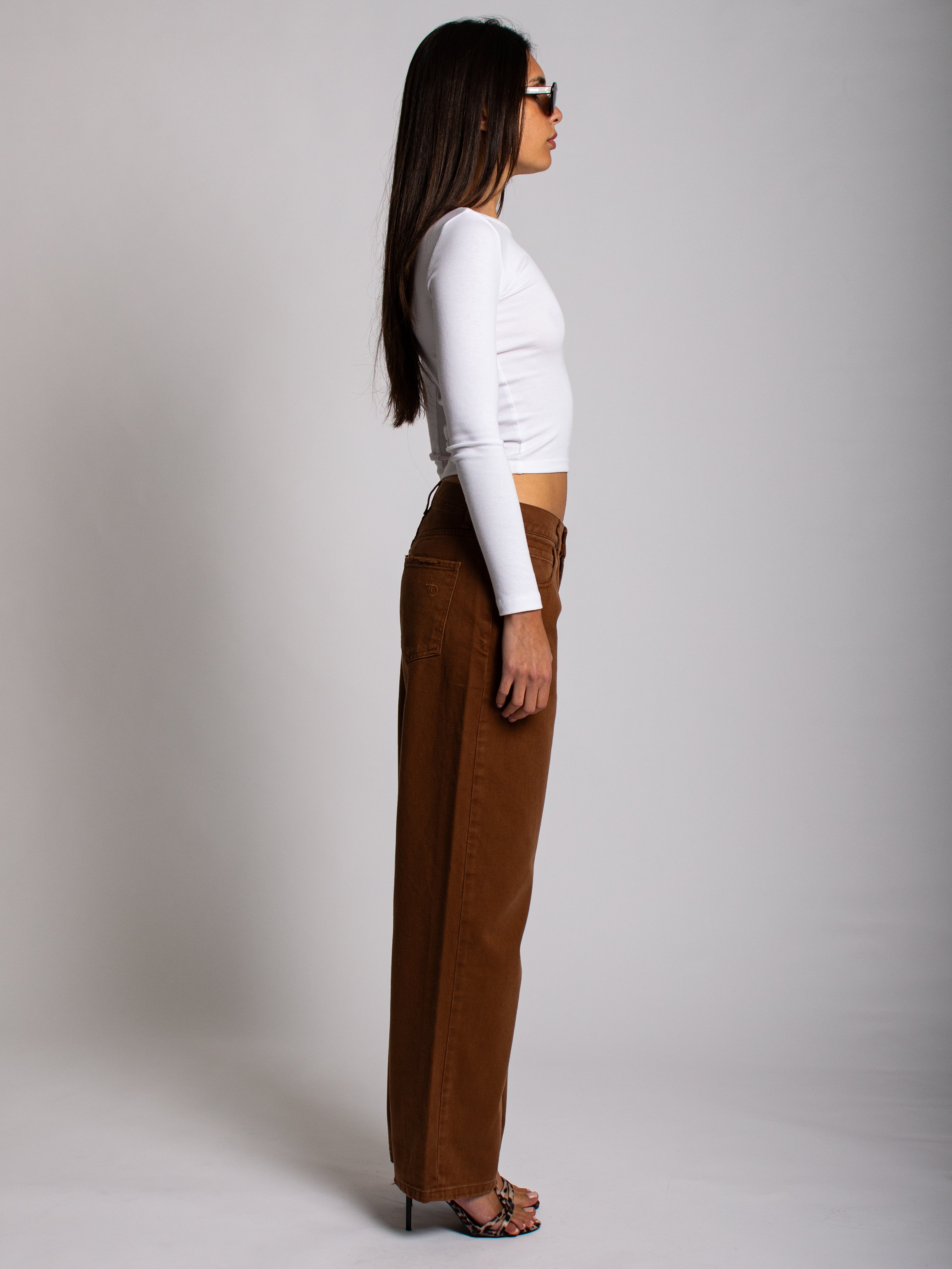 Jeans Twiggy Cammello
