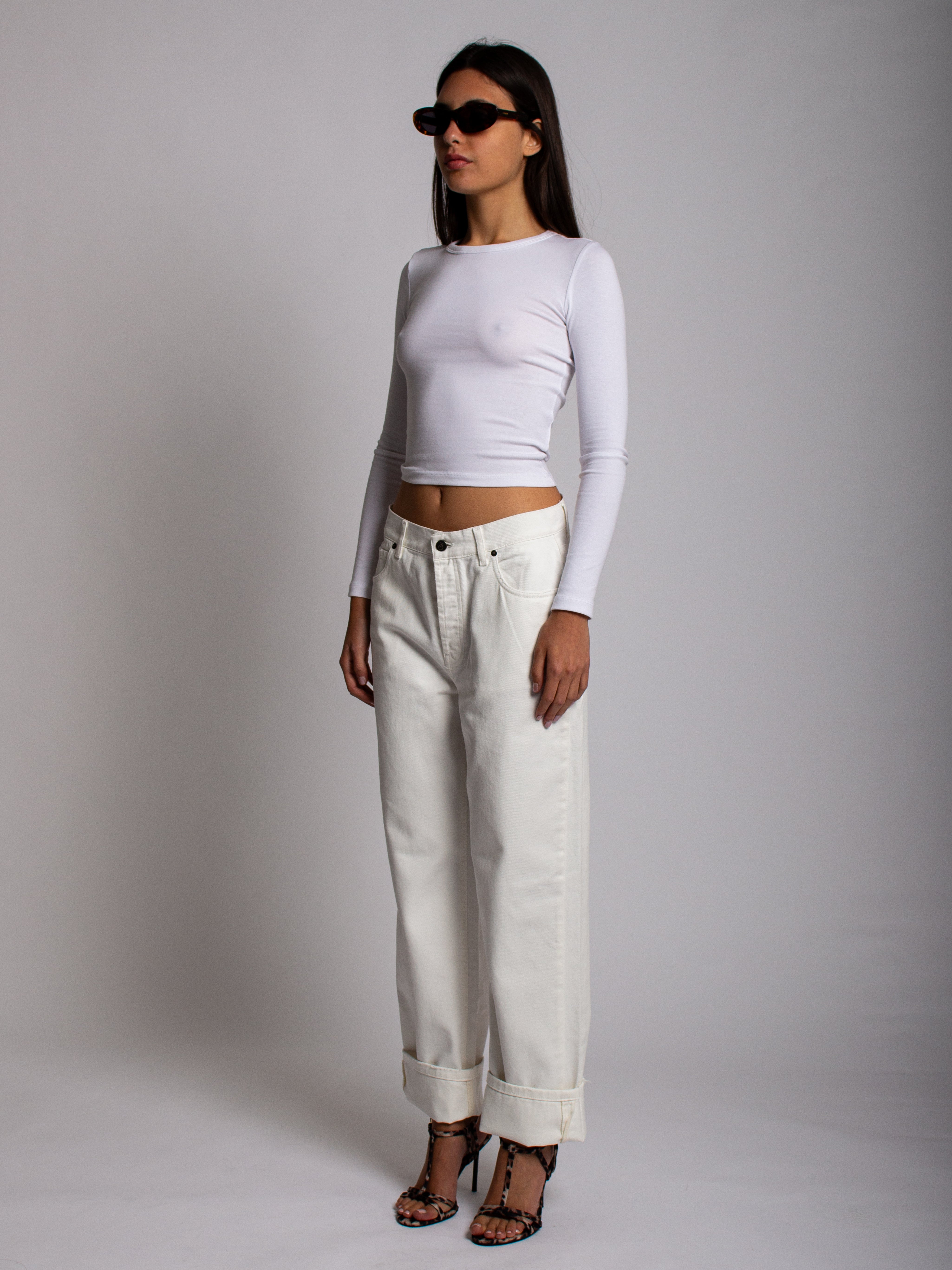 Jeans Twiggy White