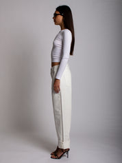 Jeans Twiggy White