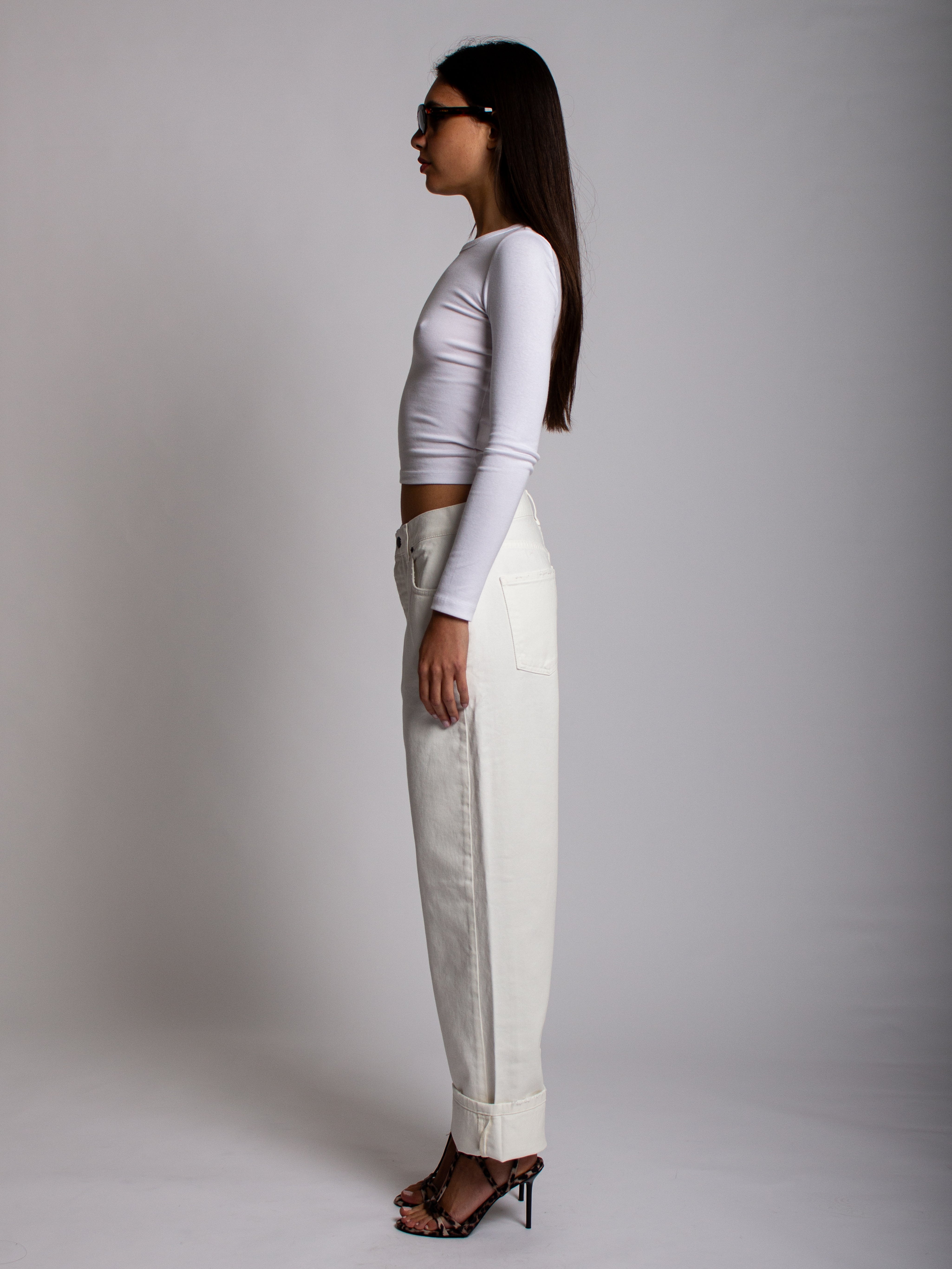 Jeans Twiggy White