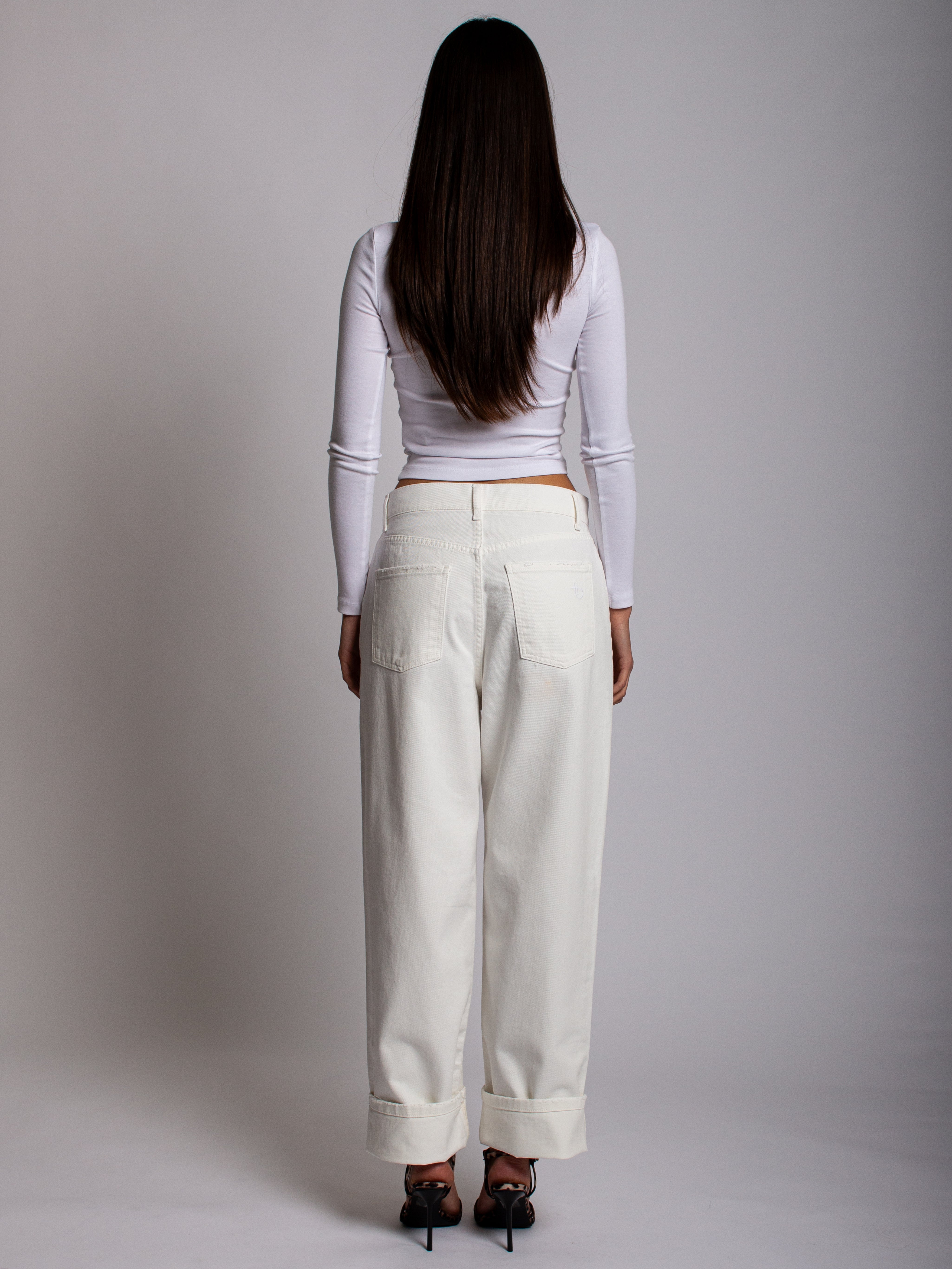 Jeans Twiggy White
