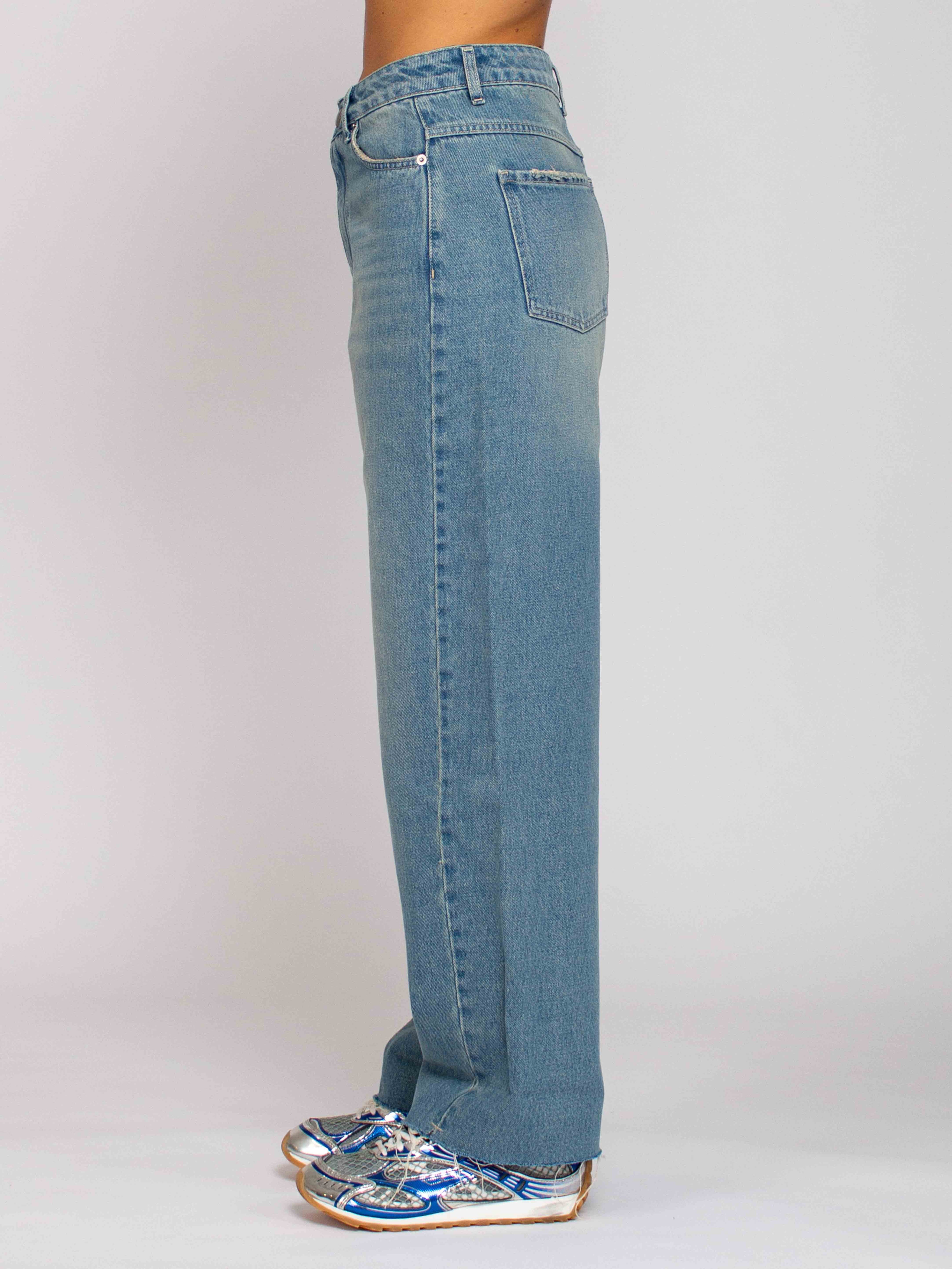Sophia Vita Alta Barrel - Denim Scuro