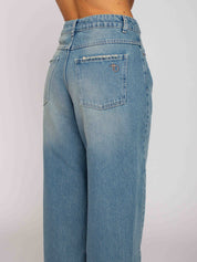 Sophia Vita Alta Barrel - Denim Scuro
