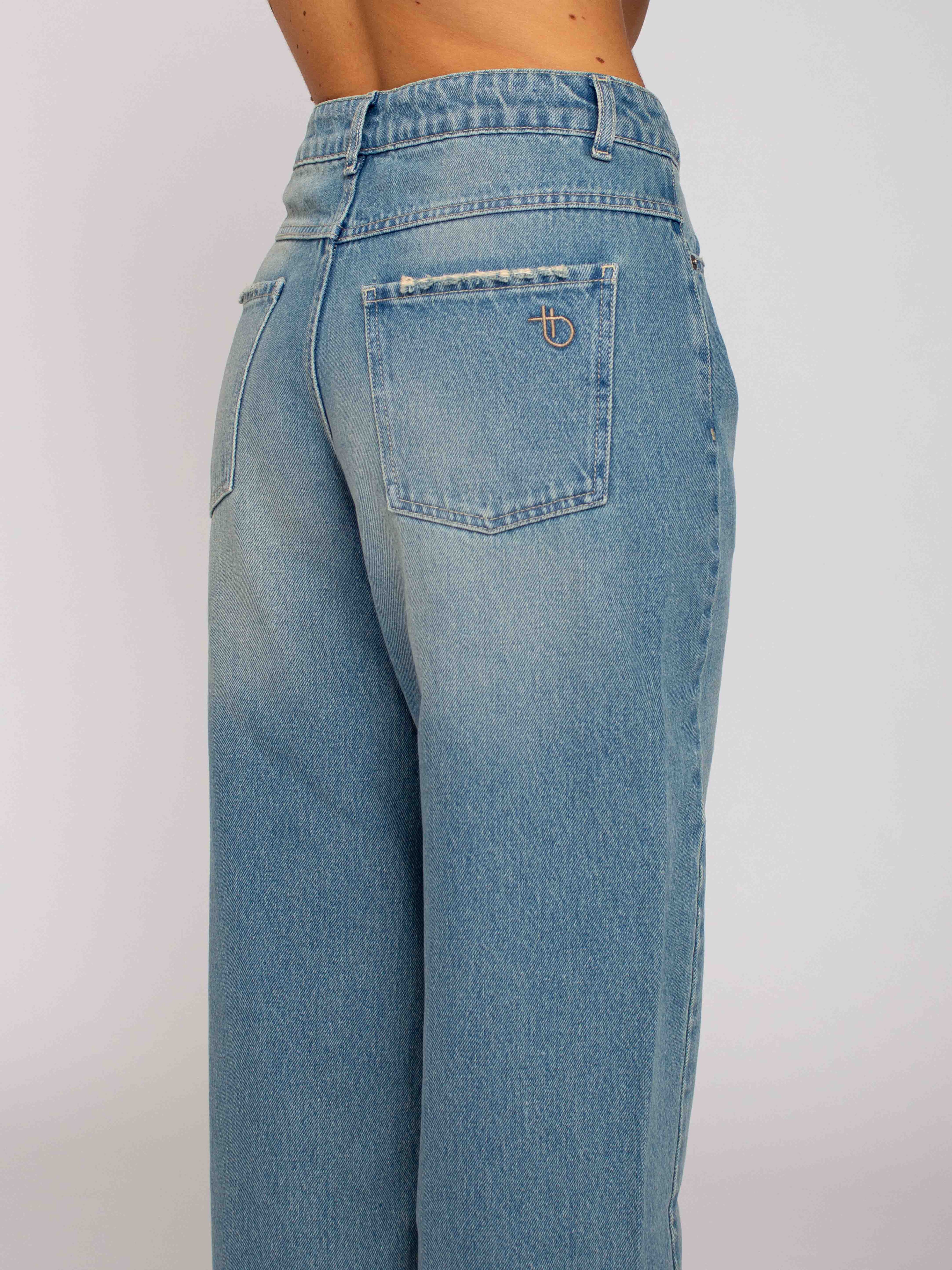 Sophia Vita Alta Barrel - Denim Scuro