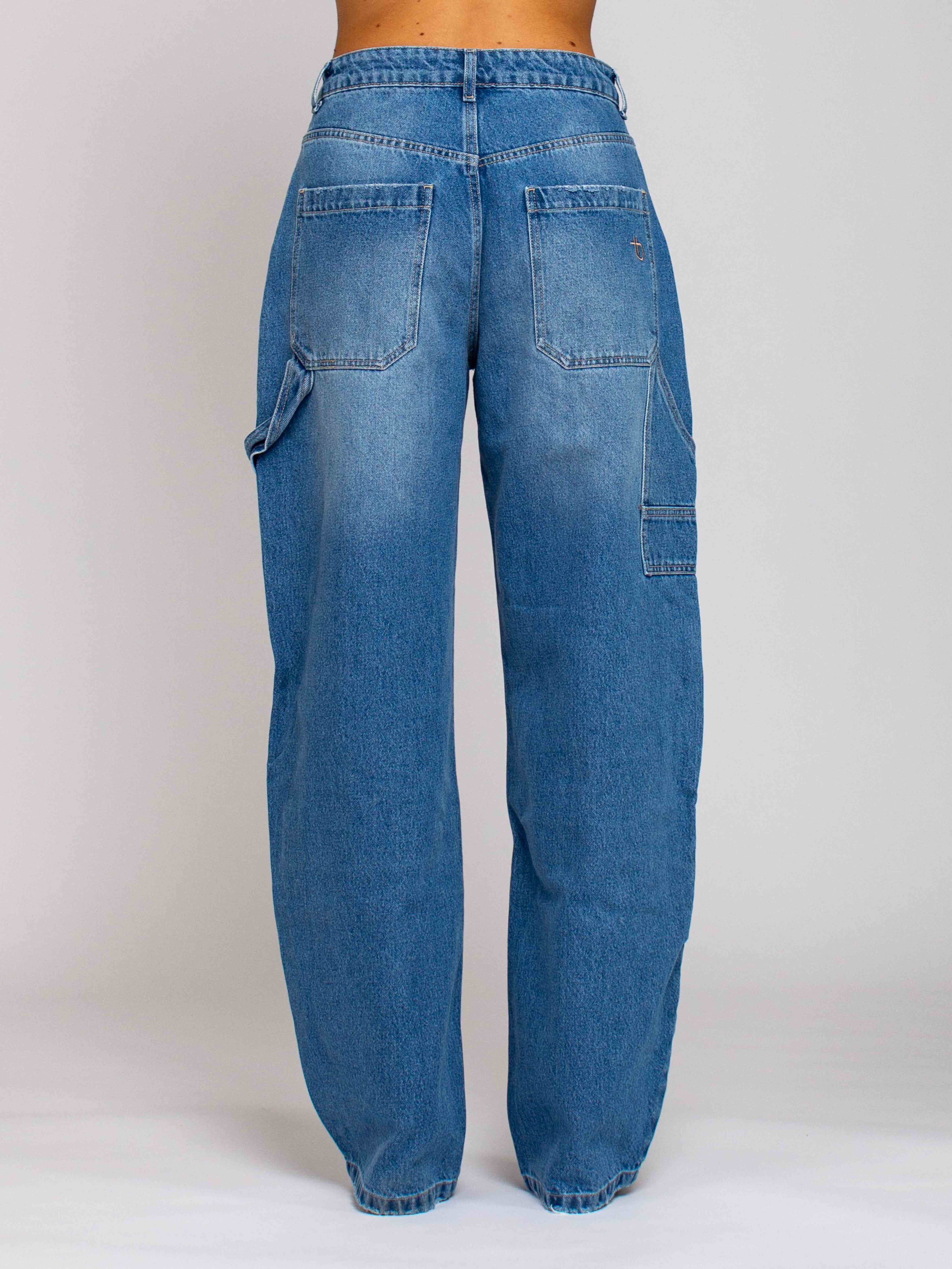 Carpenter Vita Alta Barrel - Denim Scuro