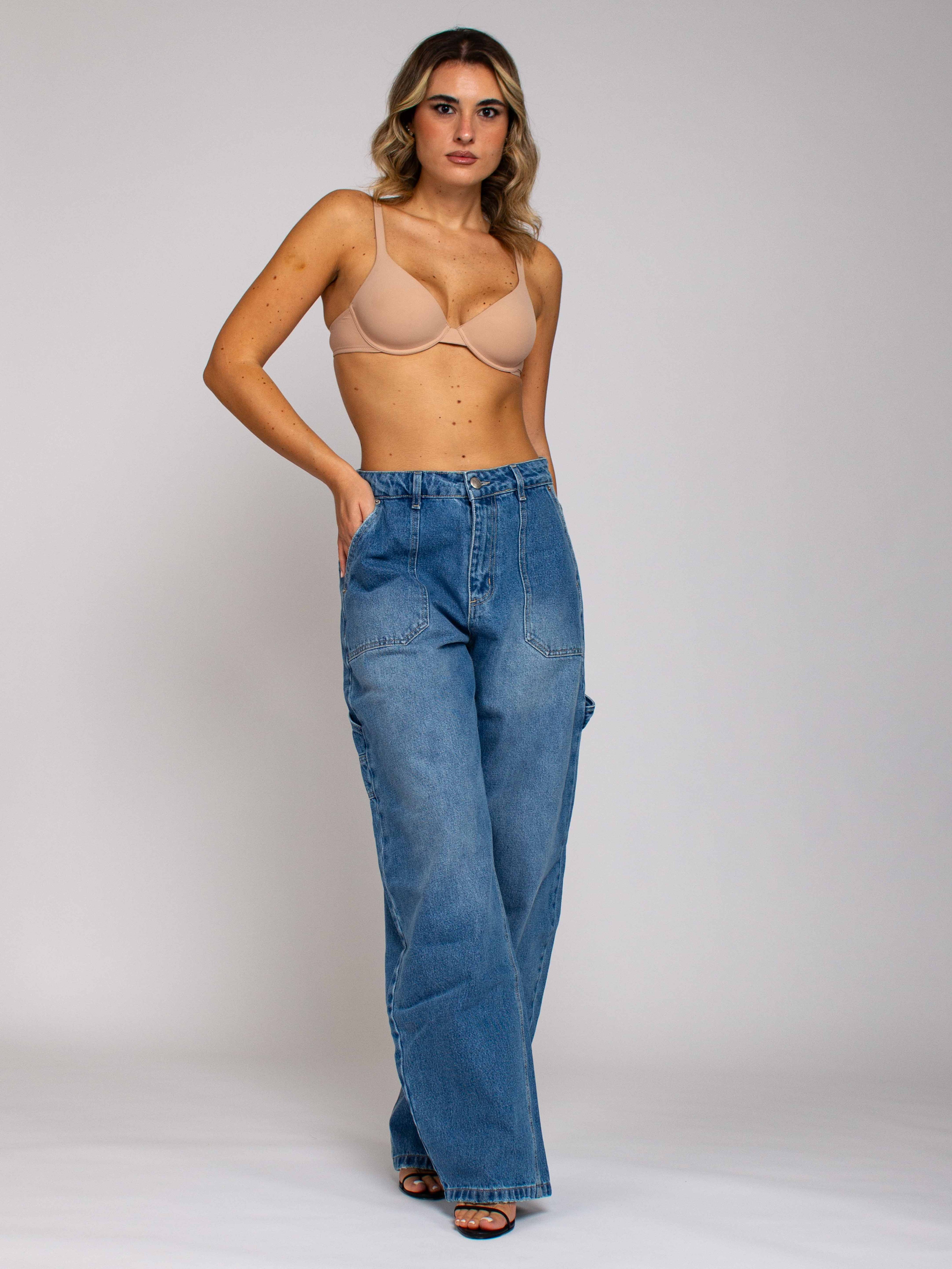 Carpenter Vita Alta Barrel - Denim Scuro