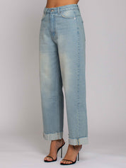 Sophia Vita Alta Barrel - Denim Chiaro