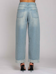 Sophia Vita Alta Barrel - Denim Chiaro