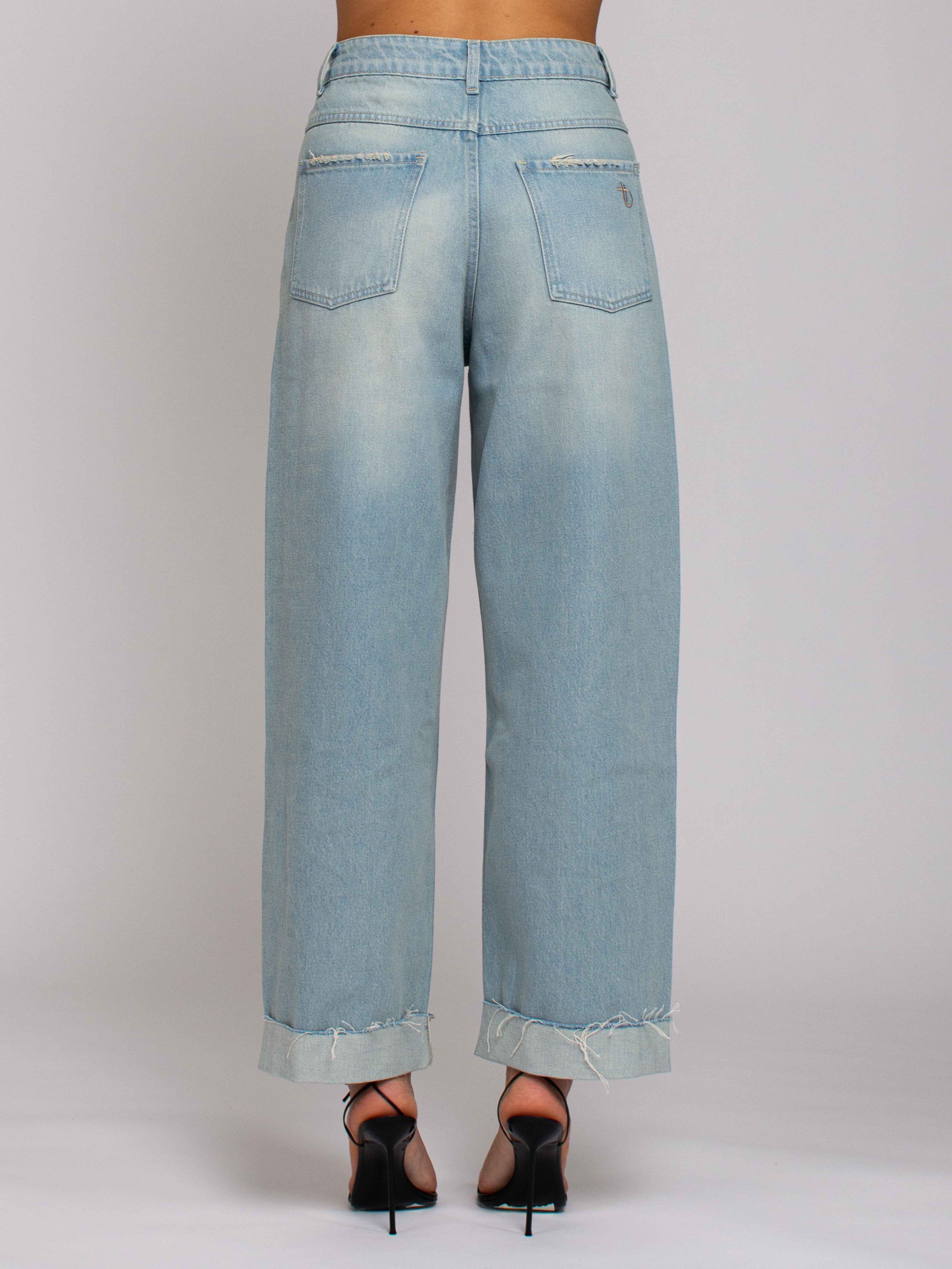 Sophia Vita Alta Barrel - Denim Chiaro