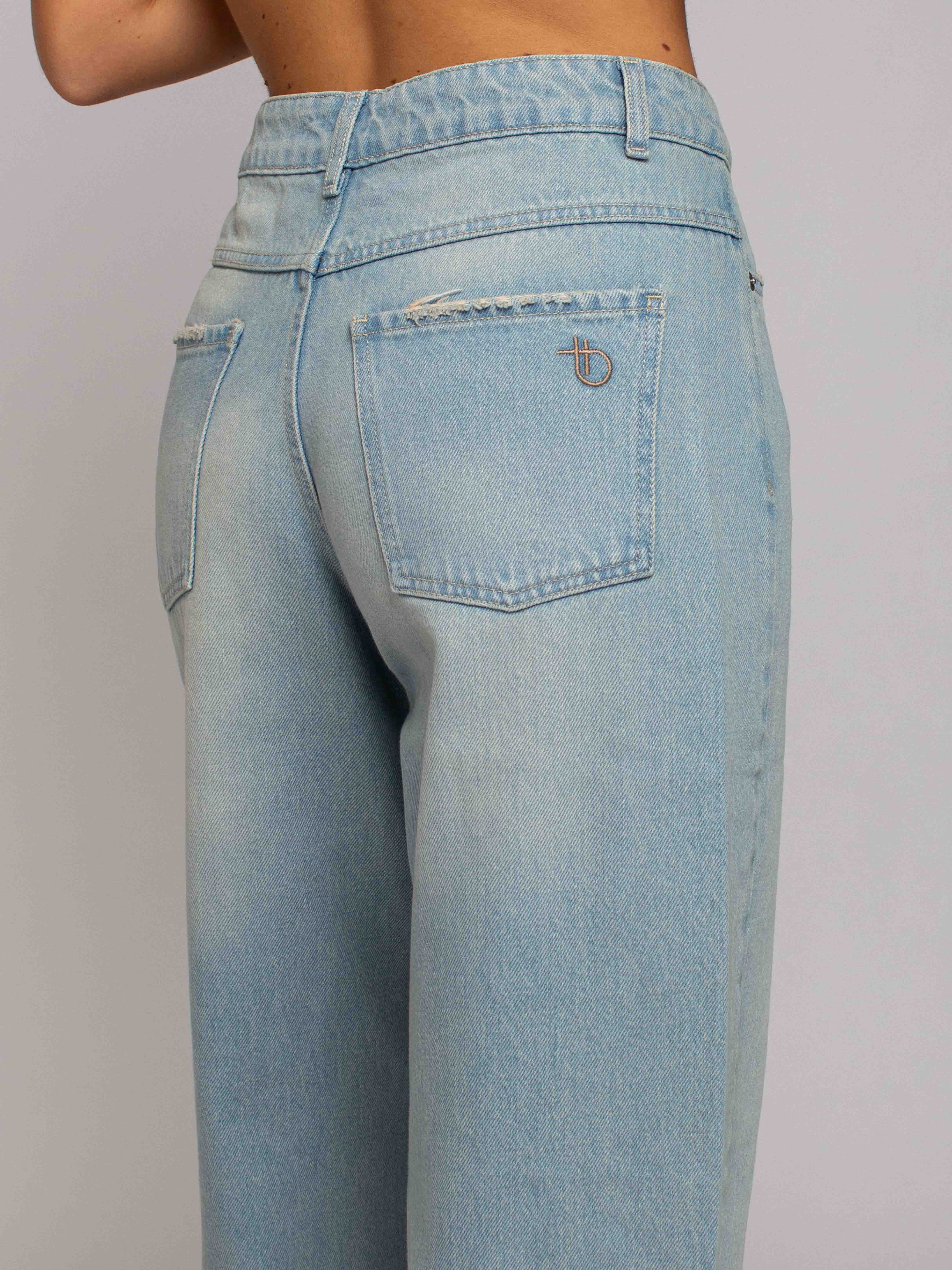 Sophia Vita Alta Barrel - Denim Chiaro