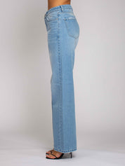 Emily Vita Media Gamba Dritta - Denim Chiaro