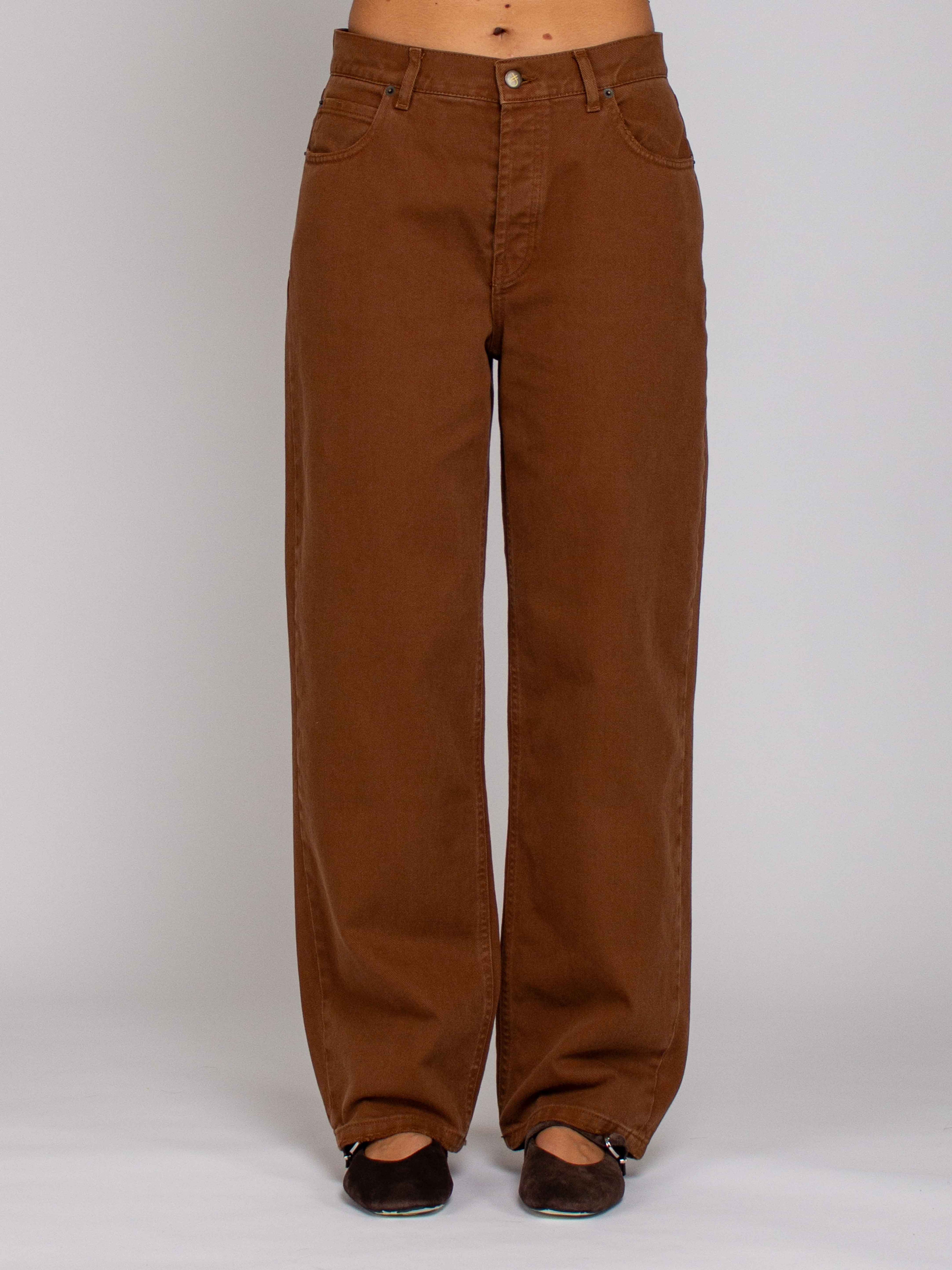 Twiggy Vita Alta Boyfriend - Denim Cammello