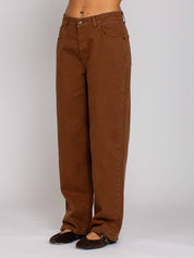Twiggy Vita Alta Boyfriend - Denim Cammello