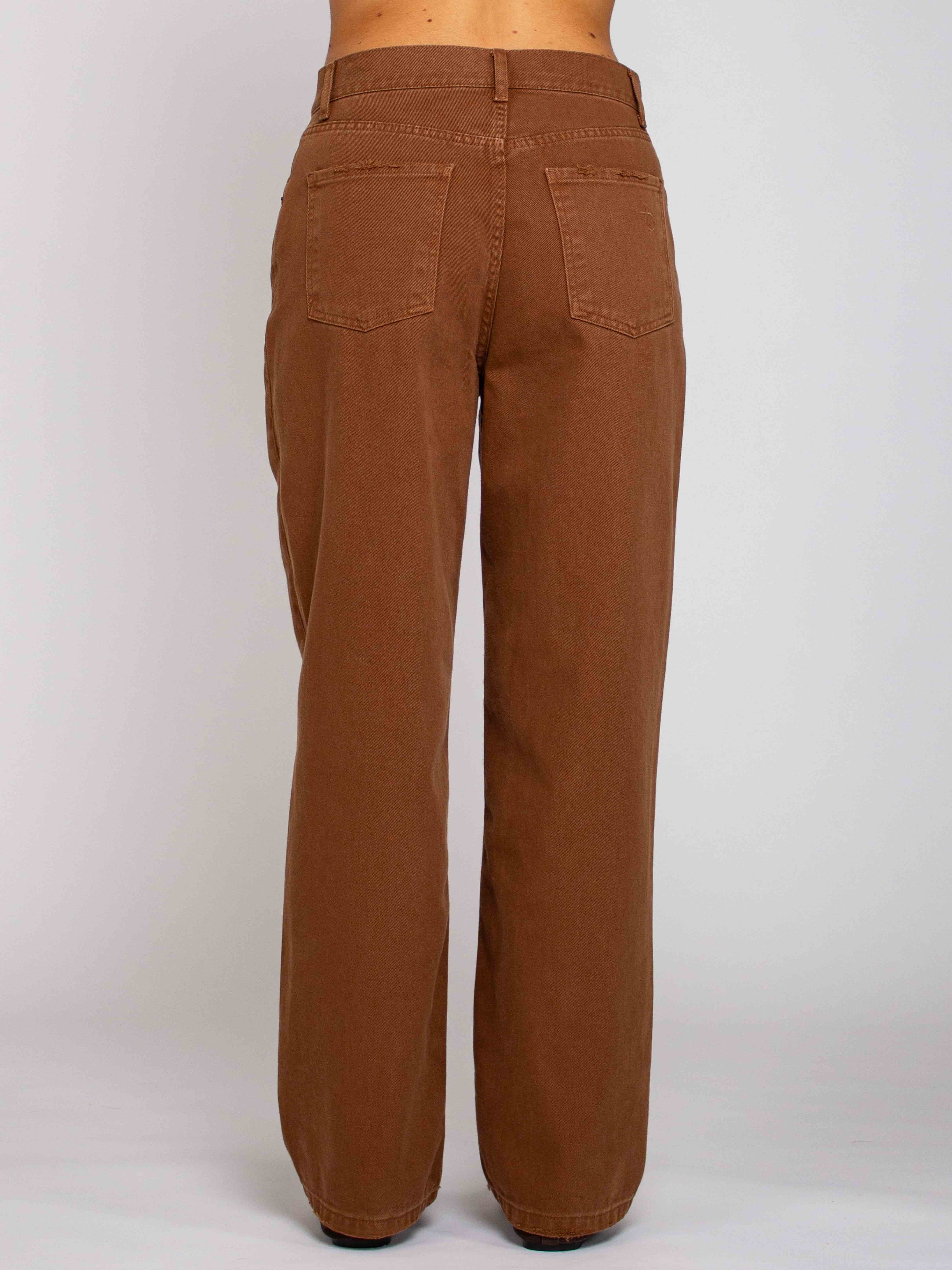 Twiggy Vita Alta Boyfriend - Denim Cammello