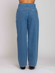 Grace Vita Alta Boyfriend - Denim Scuro
