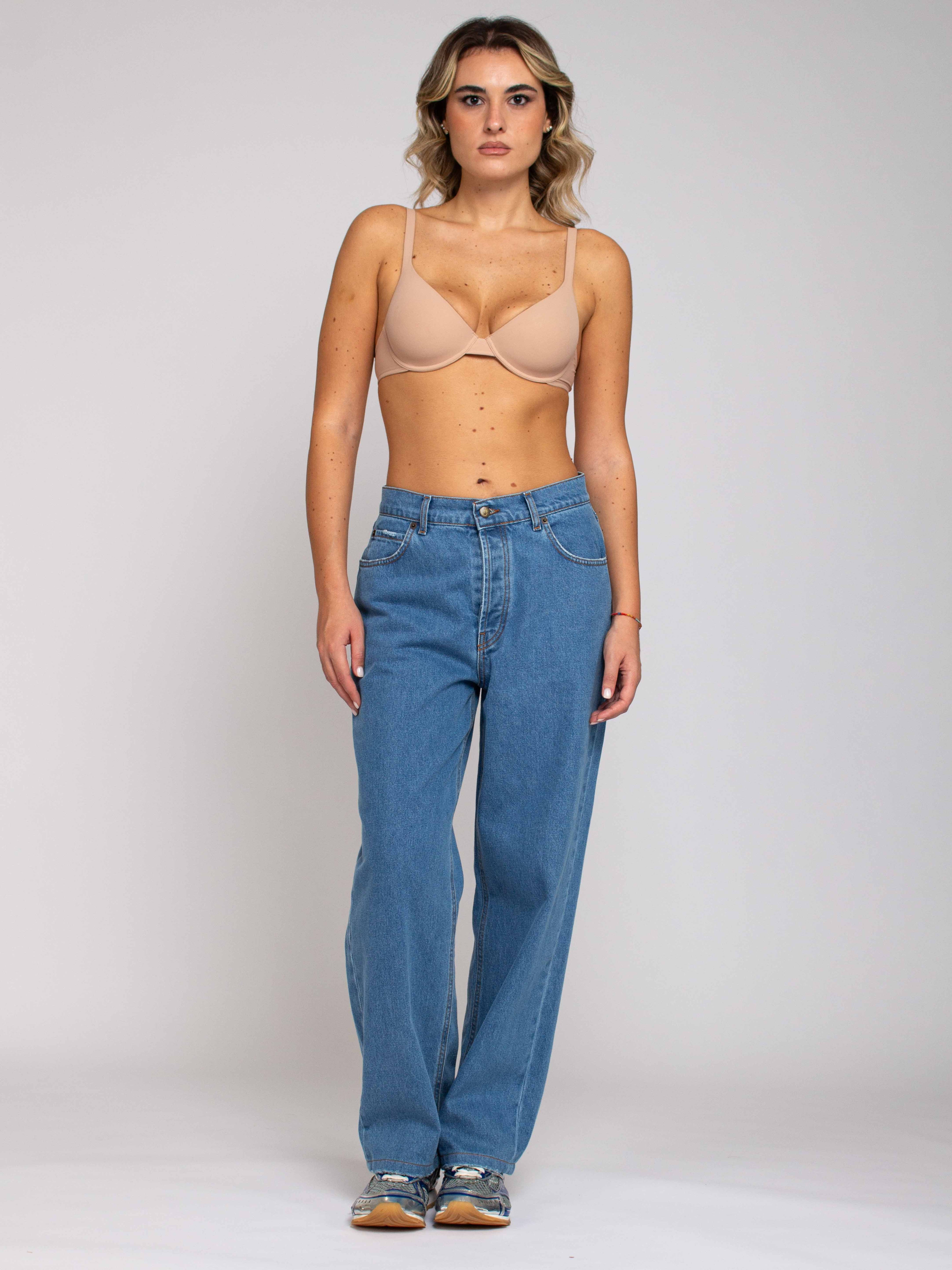 Grace Vita Alta Boyfriend - Denim Scuro