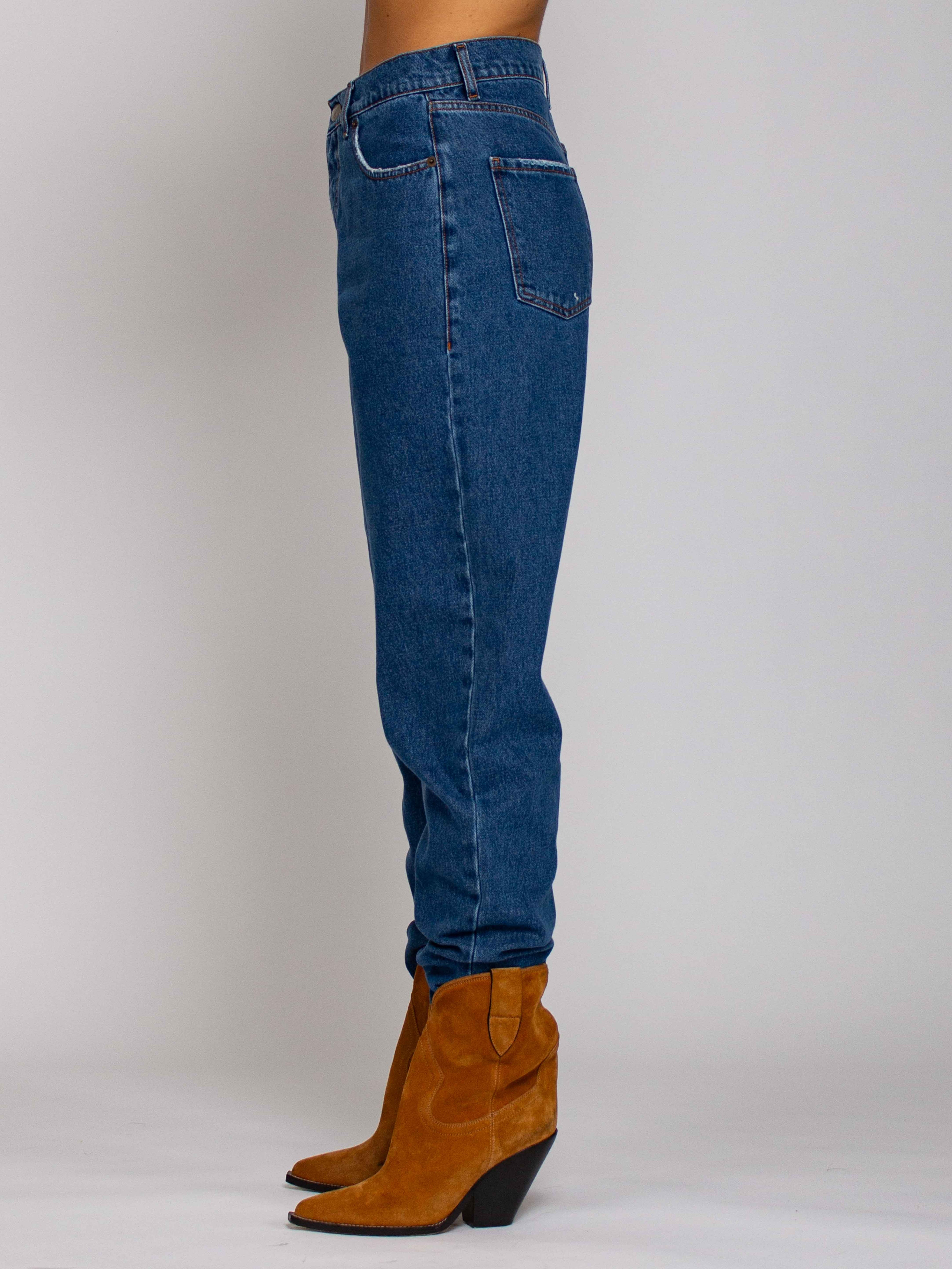 Diana Vita Alta Boyfriend - Denim Chiaro