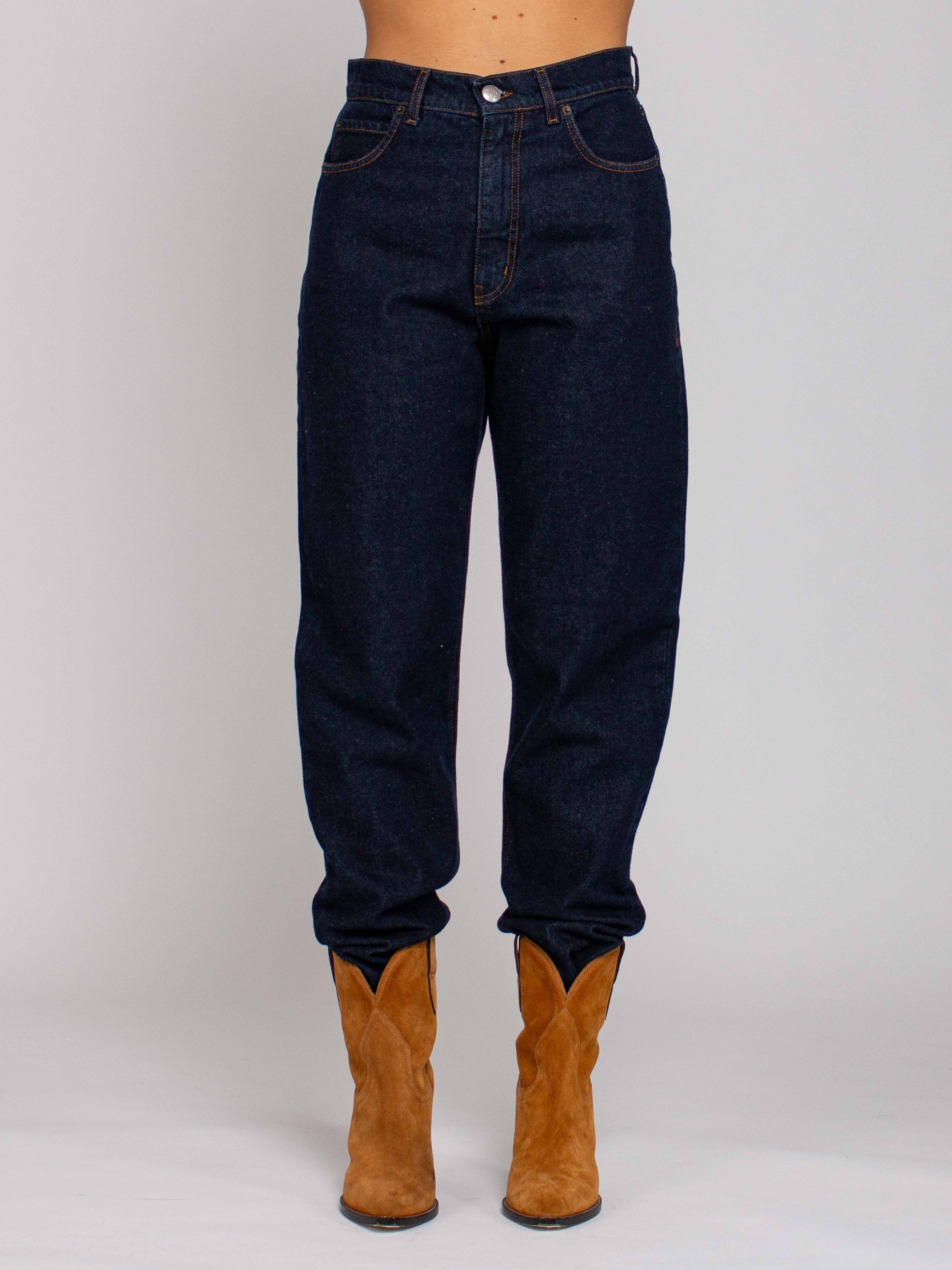Diana Vita Alta Boyfriend - Denim Scuro