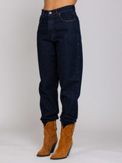 Diana Vita Alta Boyfriend - Denim Scuro