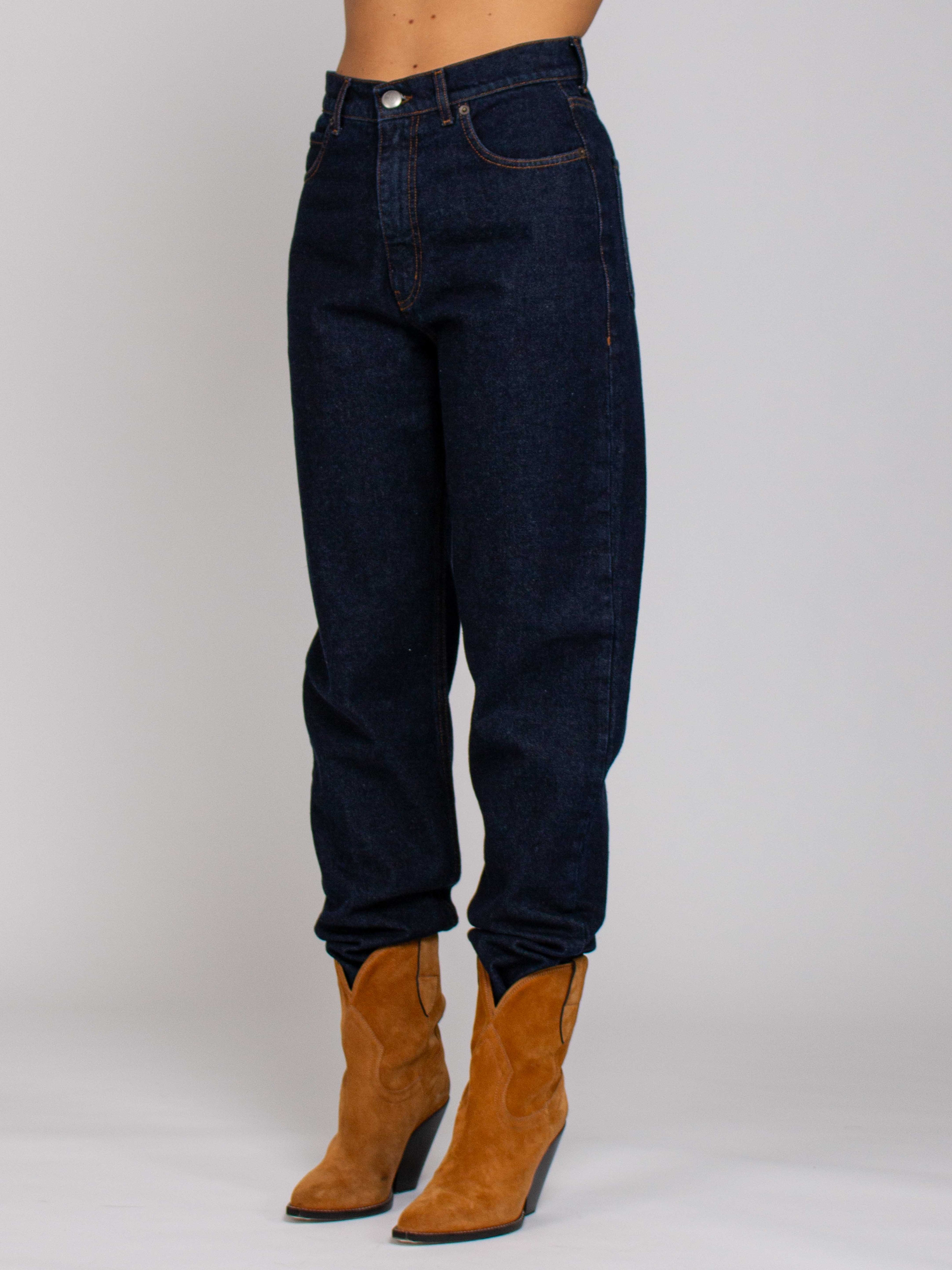 Diana Vita Alta Boyfriend - Denim Scuro