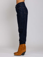 Diana Vita Alta Boyfriend - Denim Scuro