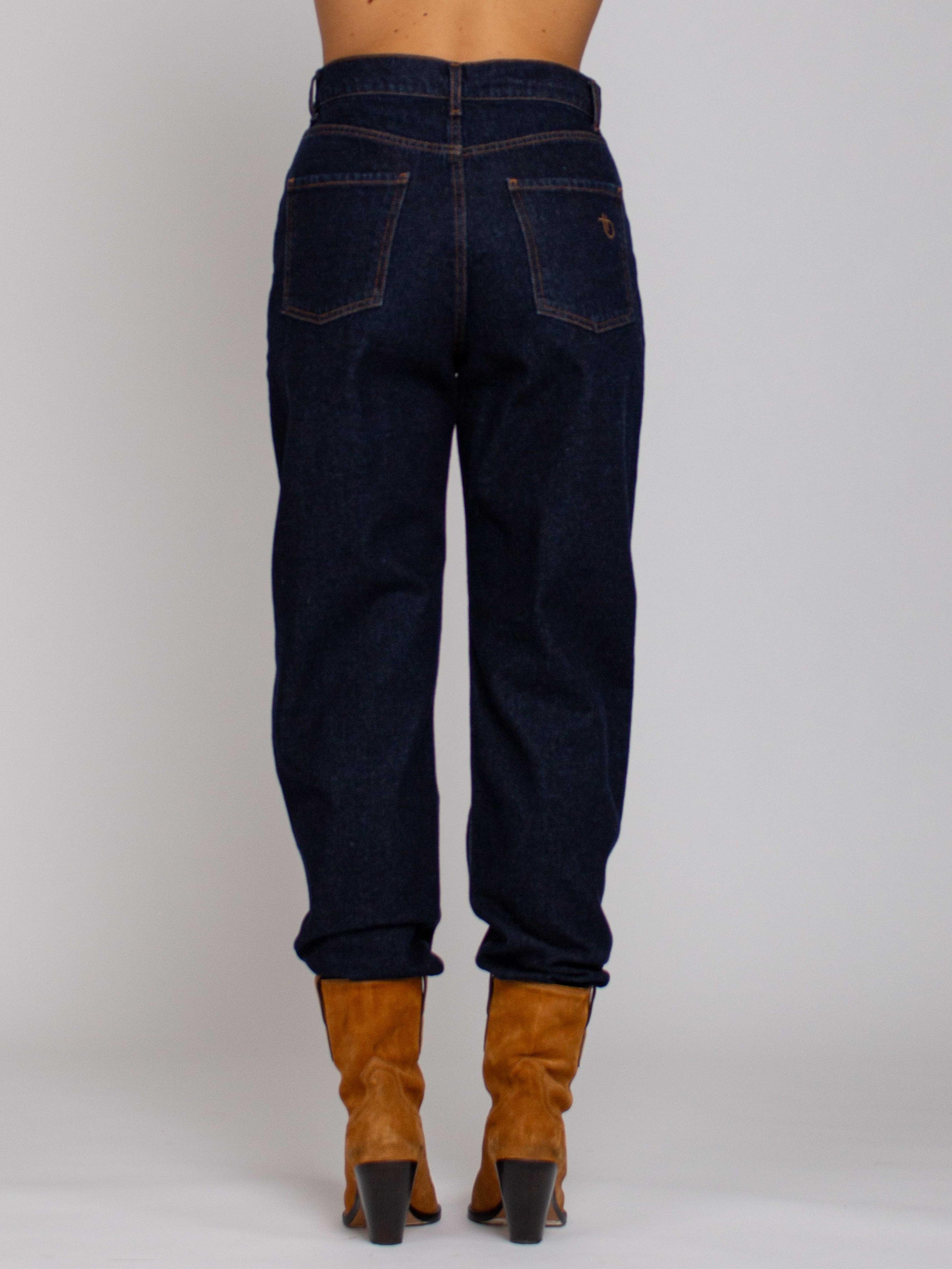 Diana Vita Alta Boyfriend - Denim Scuro