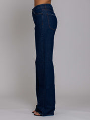 Kate Vita Alta Relaxed - Denim Scuro