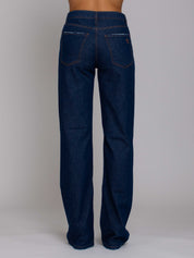 Kate Vita Alta Relaxed - Denim Scuro