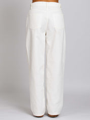 Twiggy Vita Alta Boyfriend - Denim Bianco