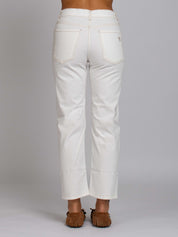 Coco Vita Media Gamba Dritta - Denim Avorio
