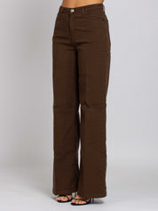 Jane Vita Alta Gamba Dritta - Denim Moro