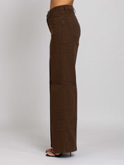 Jane Vita Alta Gamba Dritta - Denim Moro