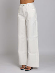 Brigitte Vita Alta gamba Dritta - Denim White