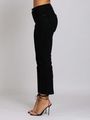 Anna Vita Media Push Up - Denim Black