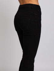 Anna Vita Media Push Up - Denim Black