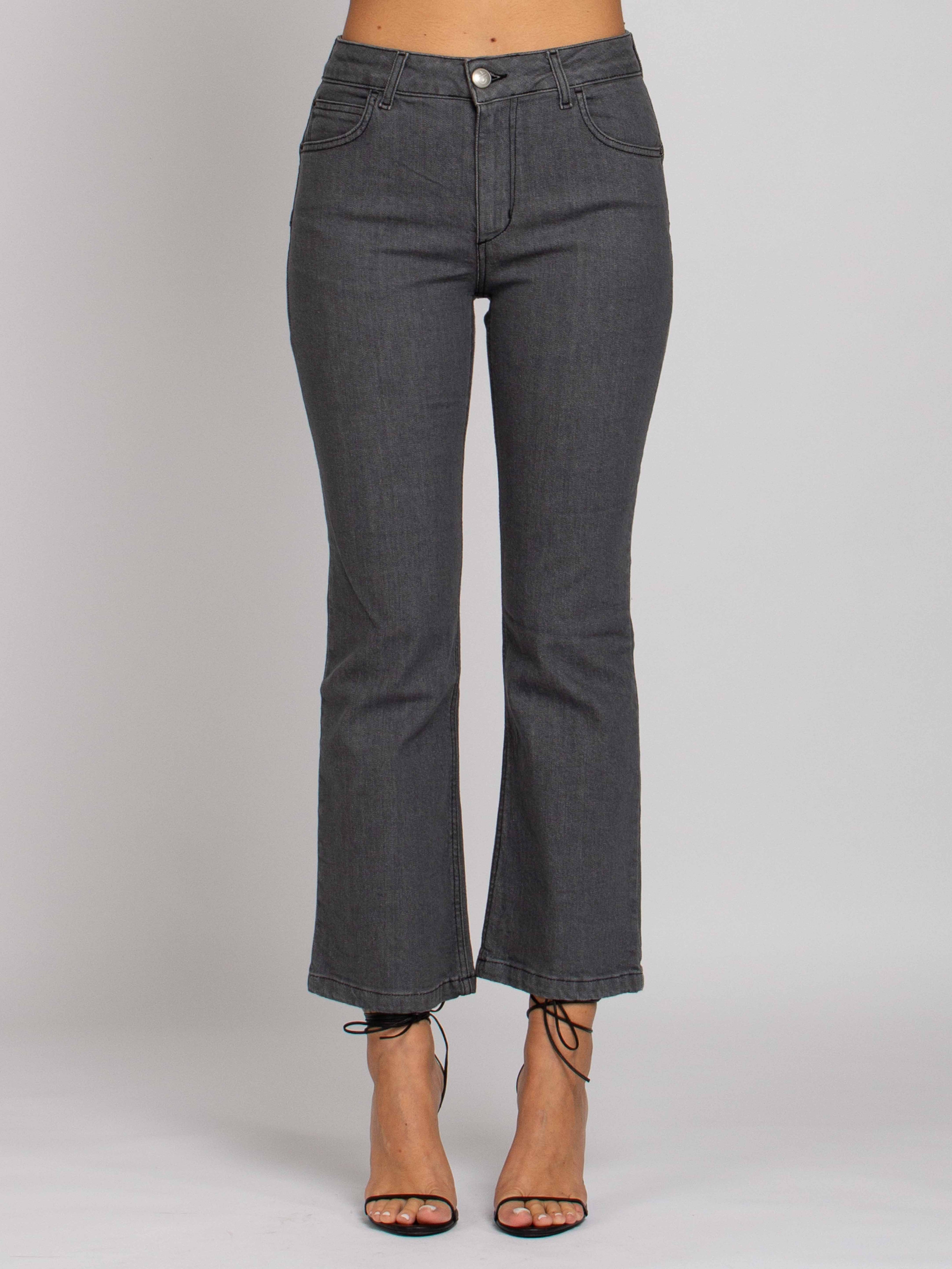 Anna Vita Media Push Up - Denim Grey