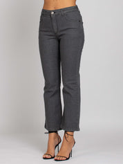 Anna Vita Media Push Up - Denim Grey