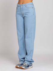 Kate Vita Alta Relaxed - Denim Chiaro