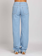 Kate Vita Alta Relaxed - Denim Chiaro