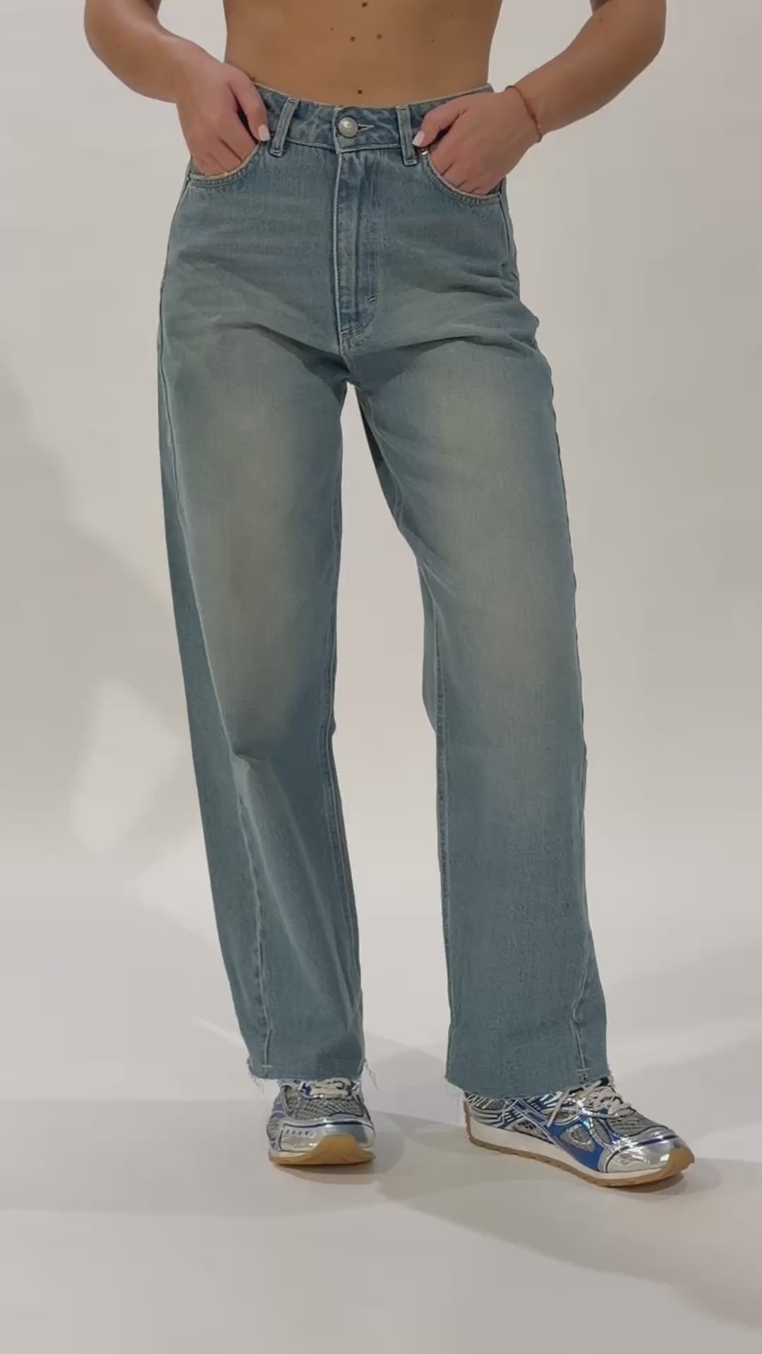Sophia Vita Alta Barrel - Denim Scuro