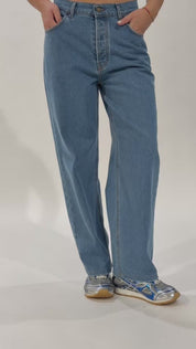 Grace Vita Alta Boyfriend - Denim Scuro